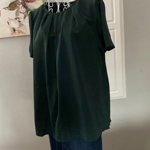 Women’s green Style and Co blouse size Large, Never Worn